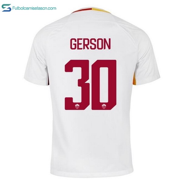 Camiseta AS Roma 2ª Gerson 2017/18